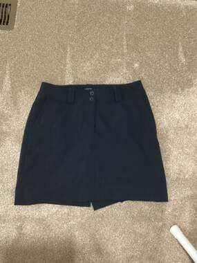 Nike Golf Tour Performance Dri-Fit Women's Black Skort Size 2